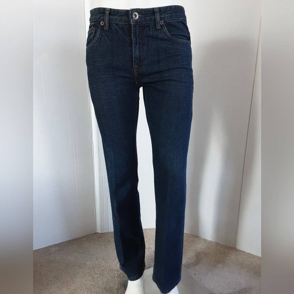 LUCKY BRAND Billy Straight Leg Dark Wash Junior Jeans Sz 16